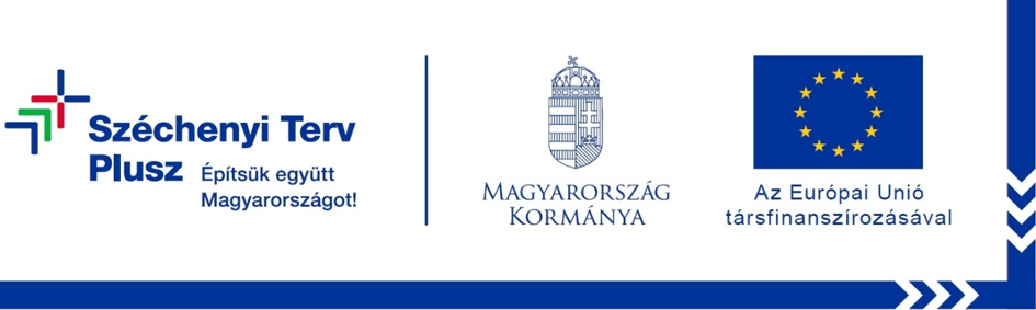 Széchenyi Terv Plusz – Építjük együtt Magyarországot! Magyarország Kormánya. Az Európai Unió társfinanszírozásával.